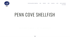 Desktop Screenshot of penncoveshellfish.com